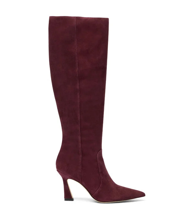 VINNIE ZIP BOOT 85 in BOYSENBERRY for Women | Stuart Weitzman® | Stuart Weitzman EU & UK