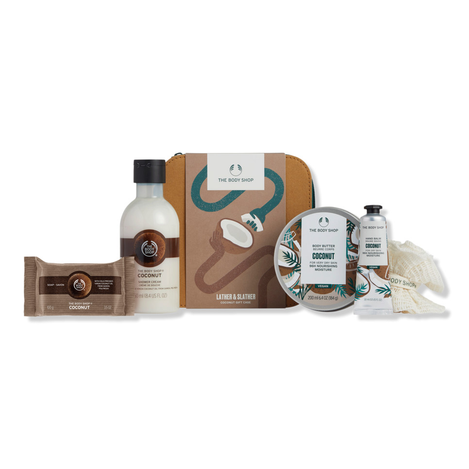 Lather & Slather Coconut Gift Case | Ulta