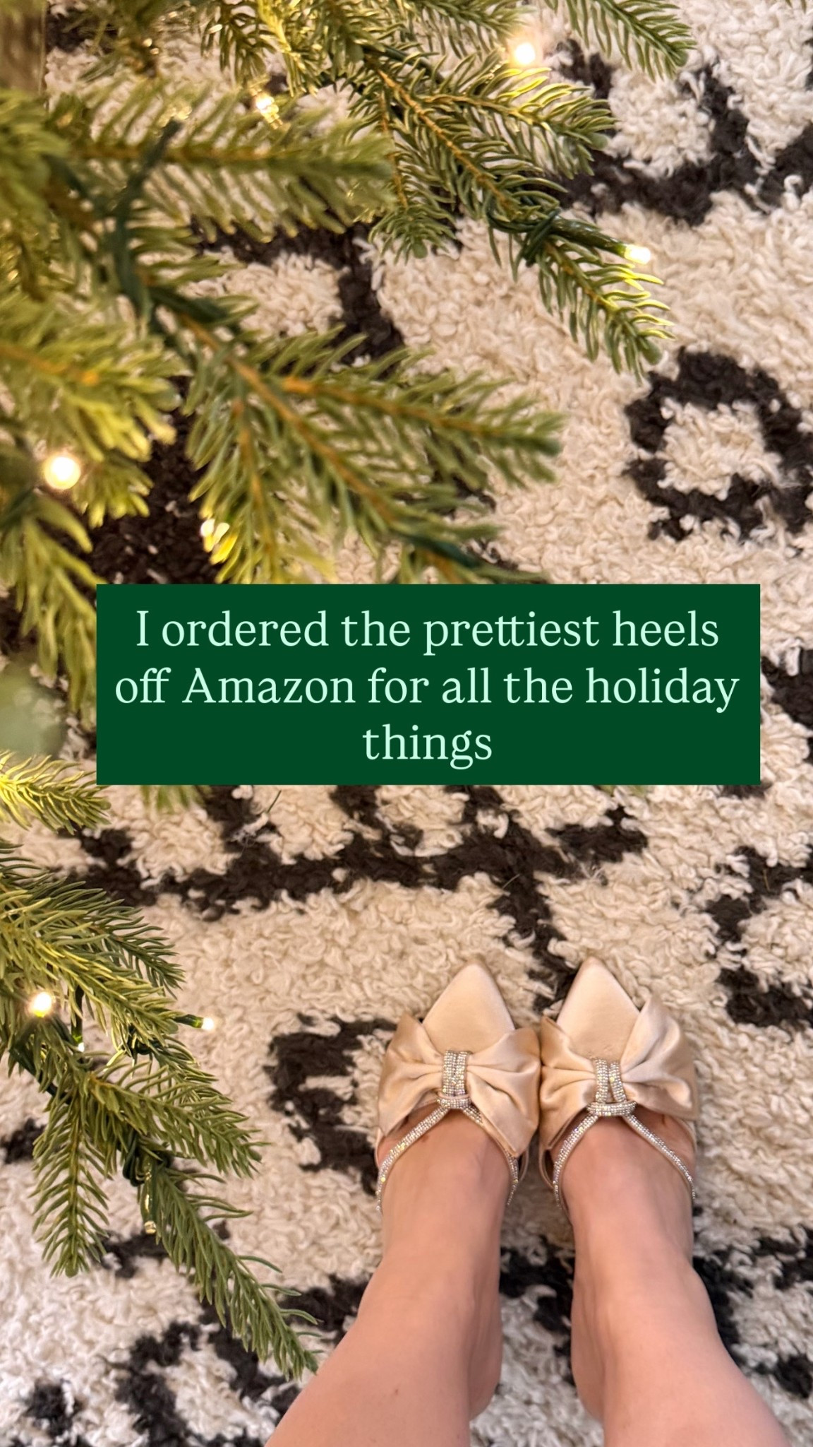 Another pair of beautiful and fun heels from Amazon for all the holiday things ! Love the bows and the sparkles !! 

Christmas heels
Christmas shoes 
Christmas finds 
Amazon fashion 
Amazon Christmas 

#LTKSeasonal #LTKShoeCrush #LTKHoliday