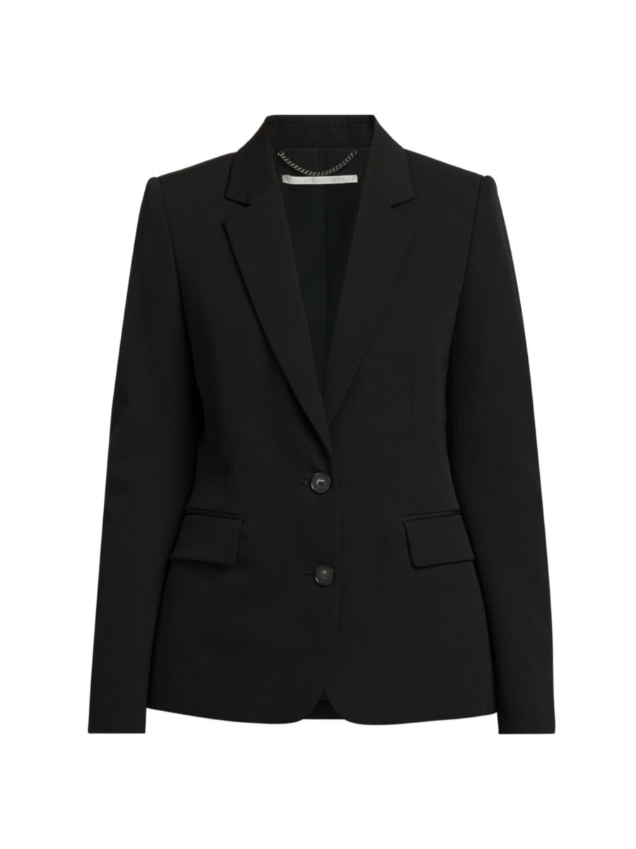 Tailored Stretch-Wool Jacket | Saks Fifth Avenue