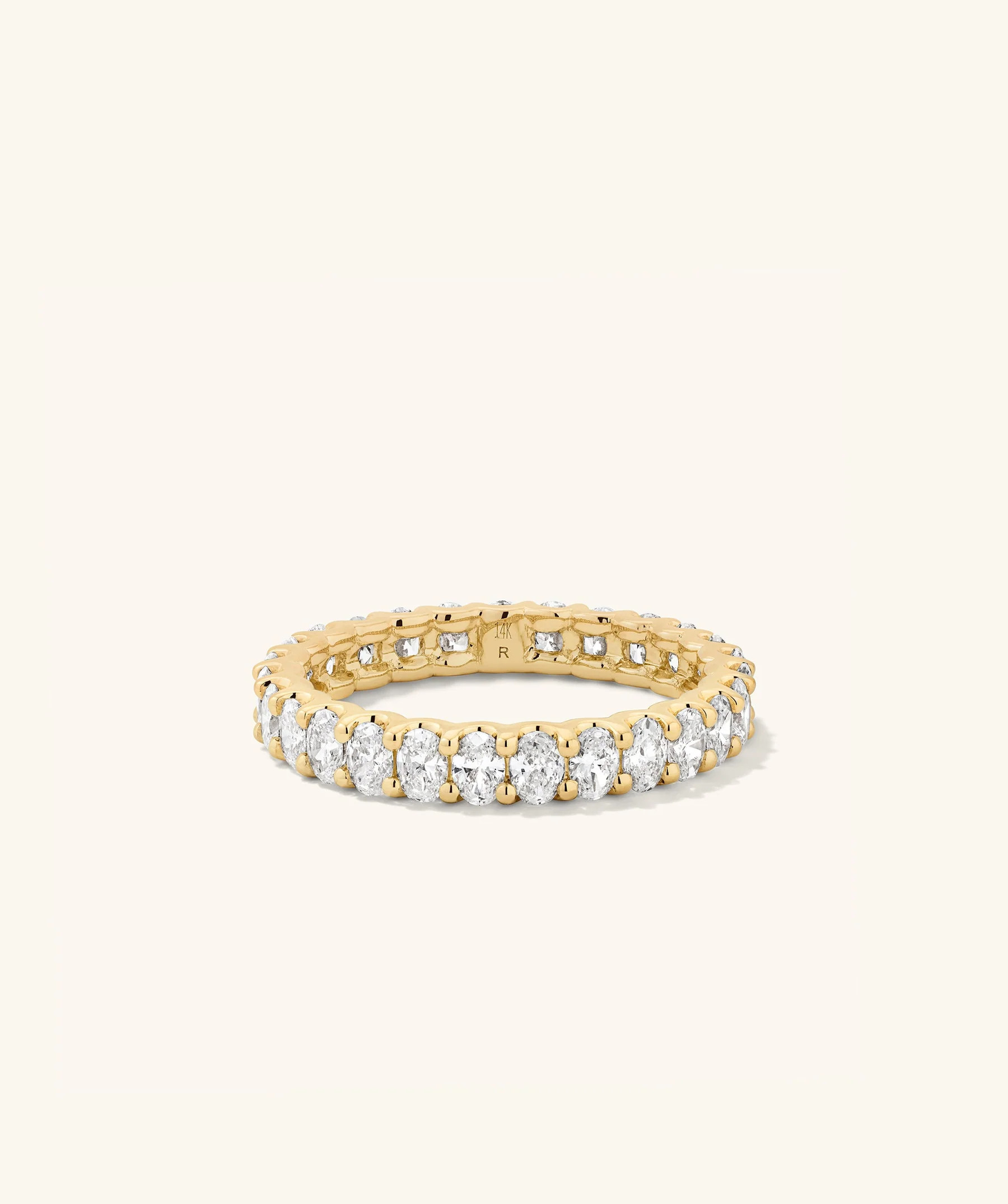 Lab Grown Diamond Oval Eternity Band | Mejuri Fine Crew
