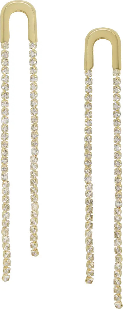 Crystal Chain Drop Earrings | Nordstrom