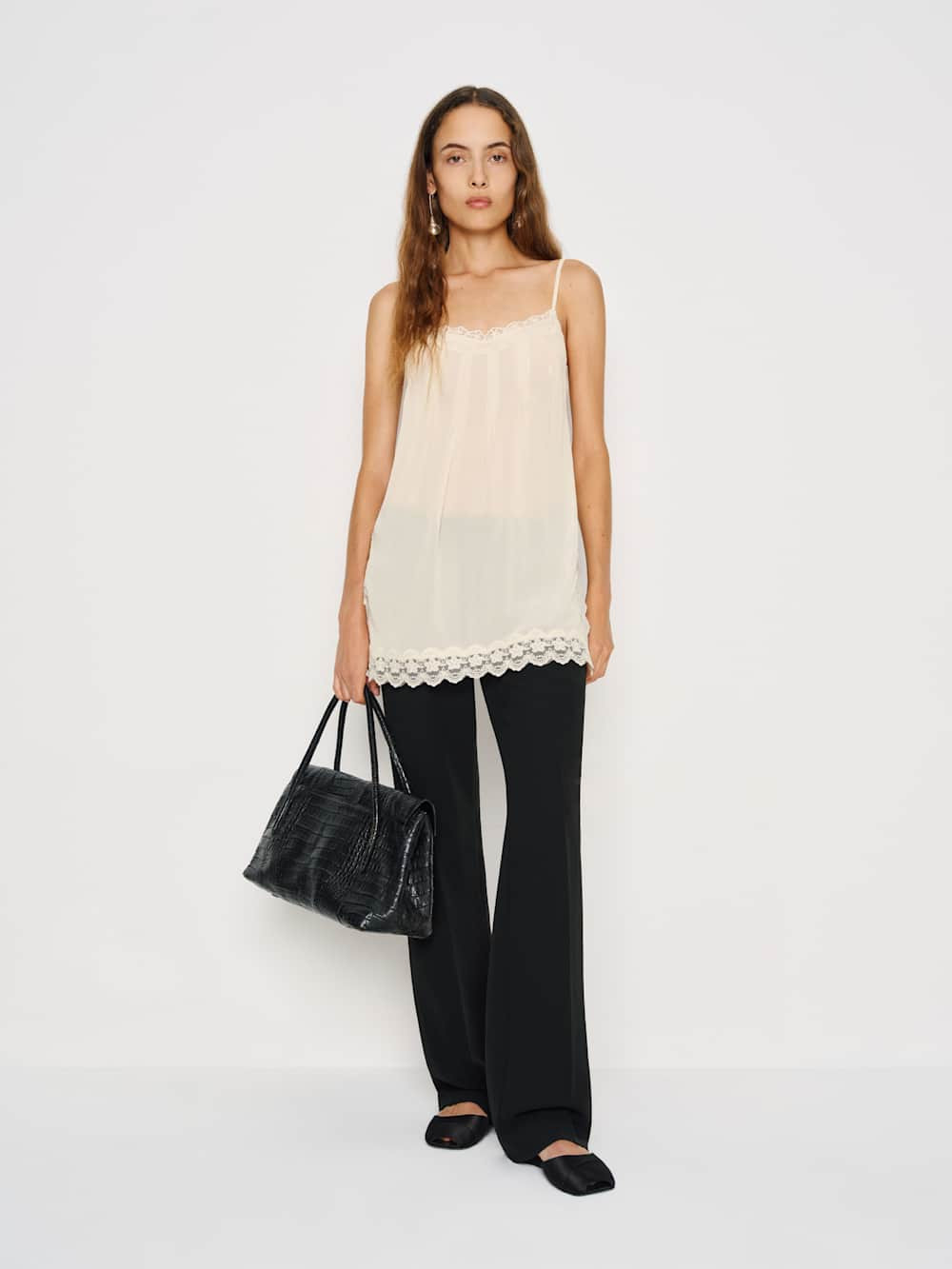 Bijou Sheer Top | Reformation (Global)