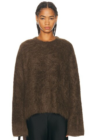 Boxy Alpaca Knit Sweater | FWRD 