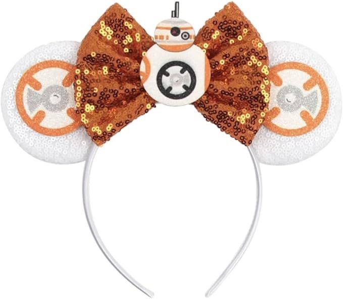 CLGIFT Ears, Black Mouse Ears, Darth Vader, Mickey Ears (BB-8) | Amazon (US)