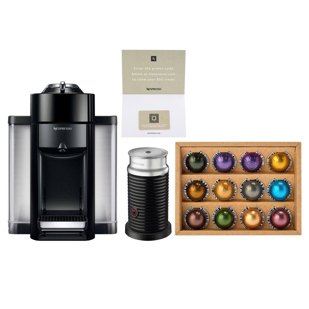 Nespresso Vertuo Evoluo Espresso Machine with Milk Frother - 23283279 | HSN | HSN