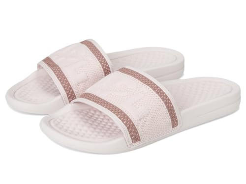 Athletic Propulsion Labs (APL) Women's Big Logo Techloom Slide Slipper, Black/Ivory 1, 6 | Amazon (US)