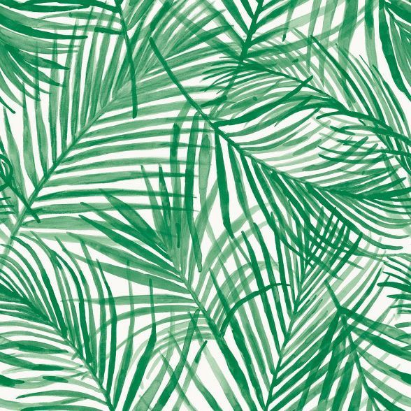 Tropical Peel & Stick Wallpaper Green - Opalhouse™ | Target