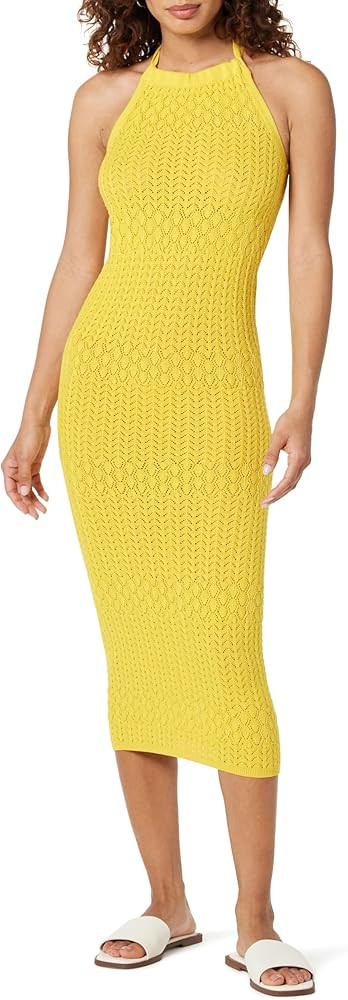 The Drop Women's Jayla Sleeveless Crochet Midi Dress | Amazon (US)