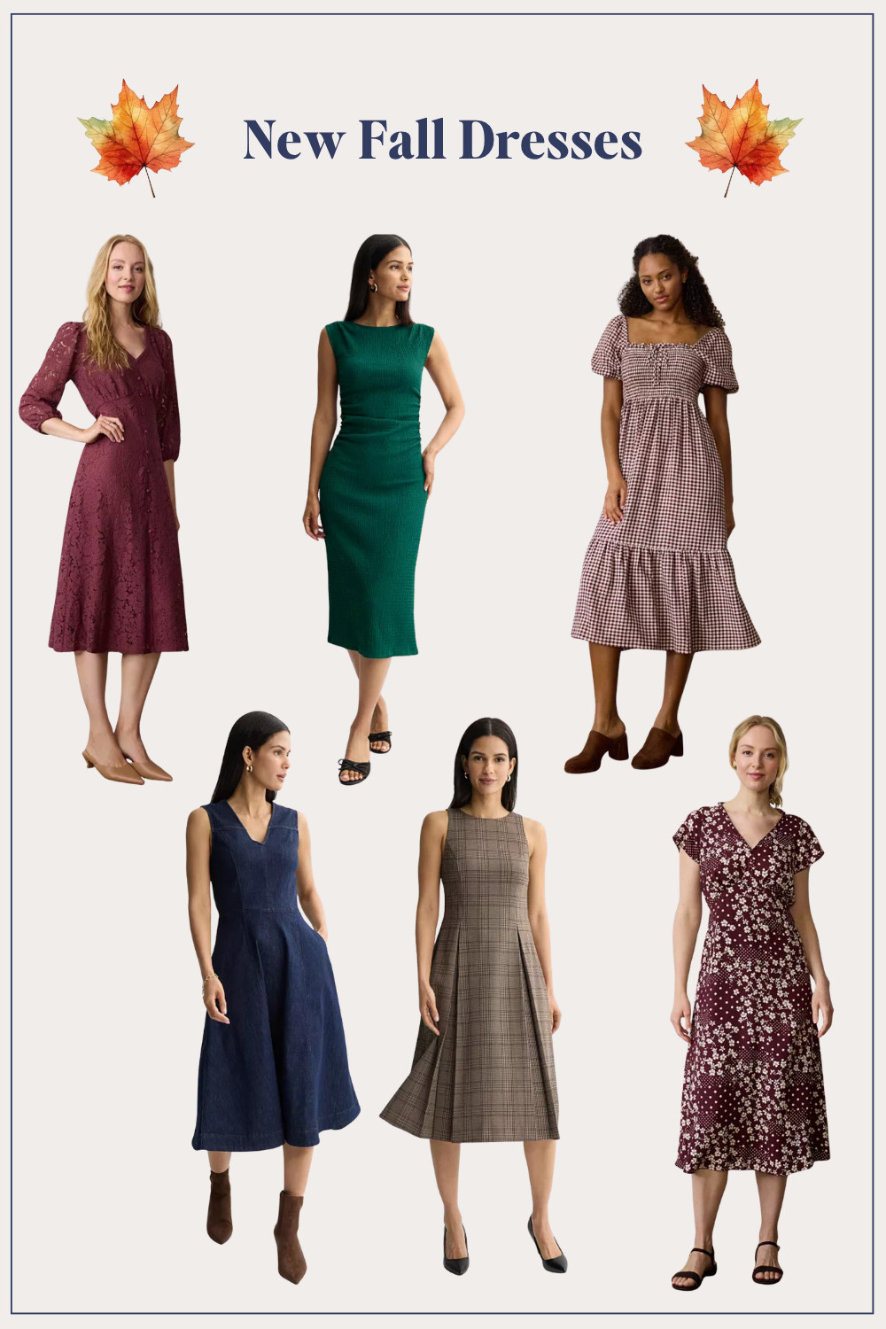 New Fall Dresses are here! 🍁 Budget-friendly and so affordable ✔️ Shop everything at @kohls #kohls #kohlspartner #kohlsfinds 

 