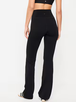 High-Waisted StudioSmooth Flare Leggings | Old Navy (US)