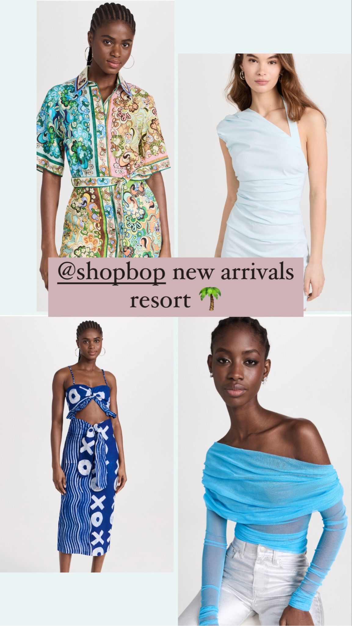 Shopbop Resort New Arrivals
Vacation Outfits

#LTKtravel #LTKHoliday #LTKSeasonal
