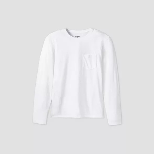 Men's Novelty Crewneck Long Sleeve T-Shirt - Goodfellow & Co™ | Target