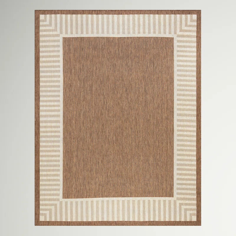 Benu Performance Striped Indoor / Outdoor Rug | Wayfair North America