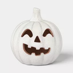 Small Terra Cotta Jack Decorative Sculpture - Hyde and EEK! Boutique\u2122 Matte Off-White | Target