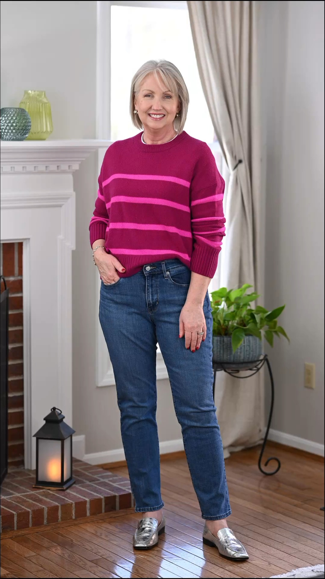 It’s the perfect time to brighten up your wardrobe with a pop of color! The pieces I’m sharing today are not only vibrant but versatile—they’ll carry you seamlessly into spring & summer. They’ve quickly become staples in my wardrobe, and I know you’ll love them too!🩷💛💚 

#LTKOver40 #LTKStyleTip #LTKWatchNow