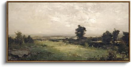 InSimSea Extra Large Framed Vintage Wall Art, Living Room Country Farmhouse Decor, Wilderness Lan... | Amazon (US)