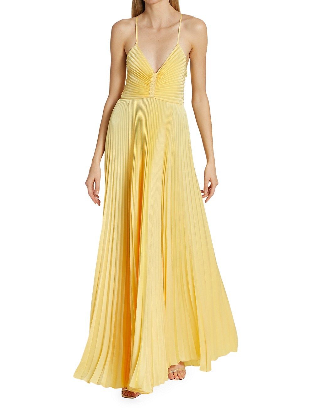 Aries Pleated Gown | Saks Fifth Avenue