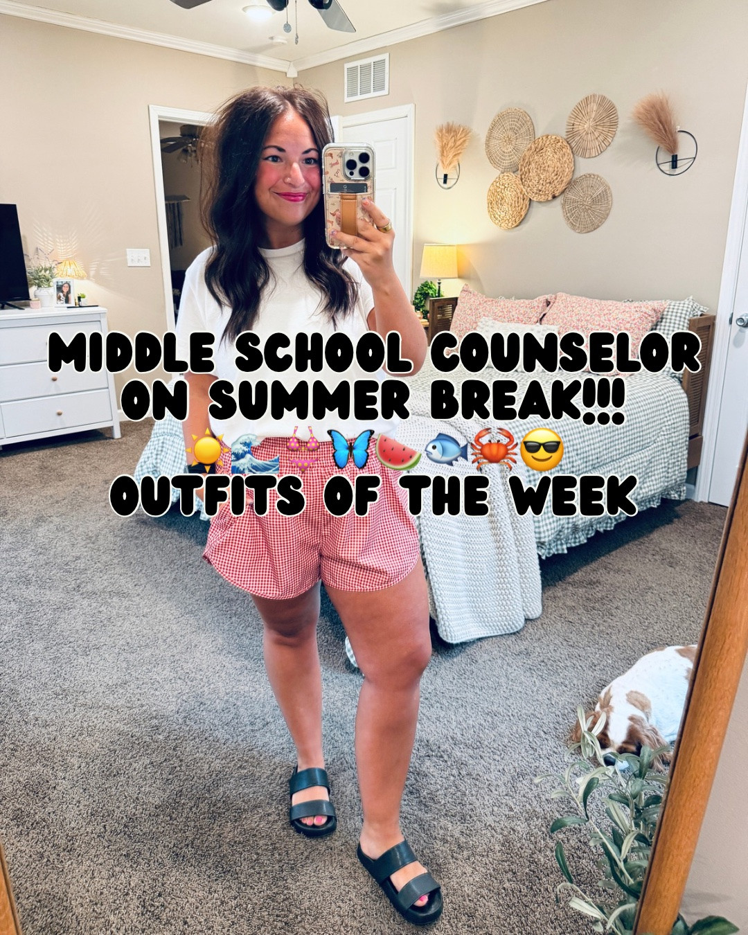 Last week’s middle school counselor on summer break (!!!) outfit round up! ☀️🌊👙🦋🍉🐟🦀😎 Cheers to summer, baby! ⭐️

#LTKootd #LTKSeasonal #LTKMidsize