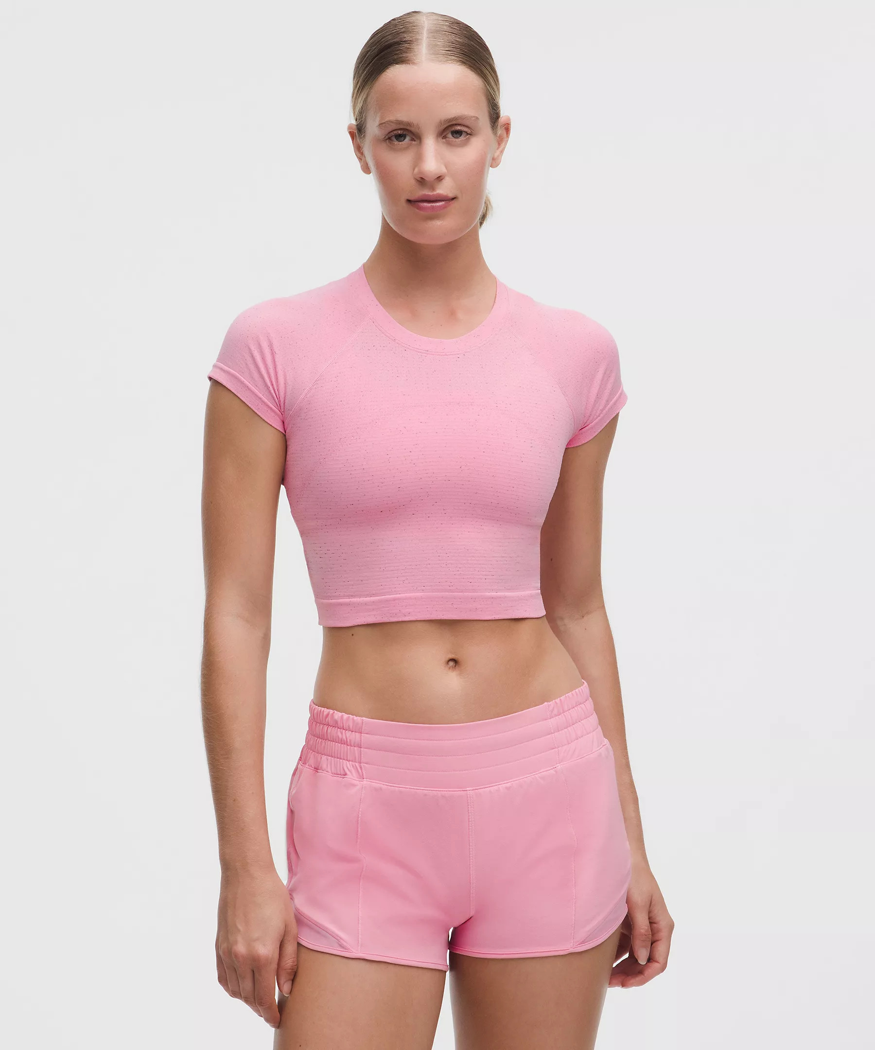 Swiftly Tech Cropped Short-Sleeve Shirt 2.0 | Lululemon (US)