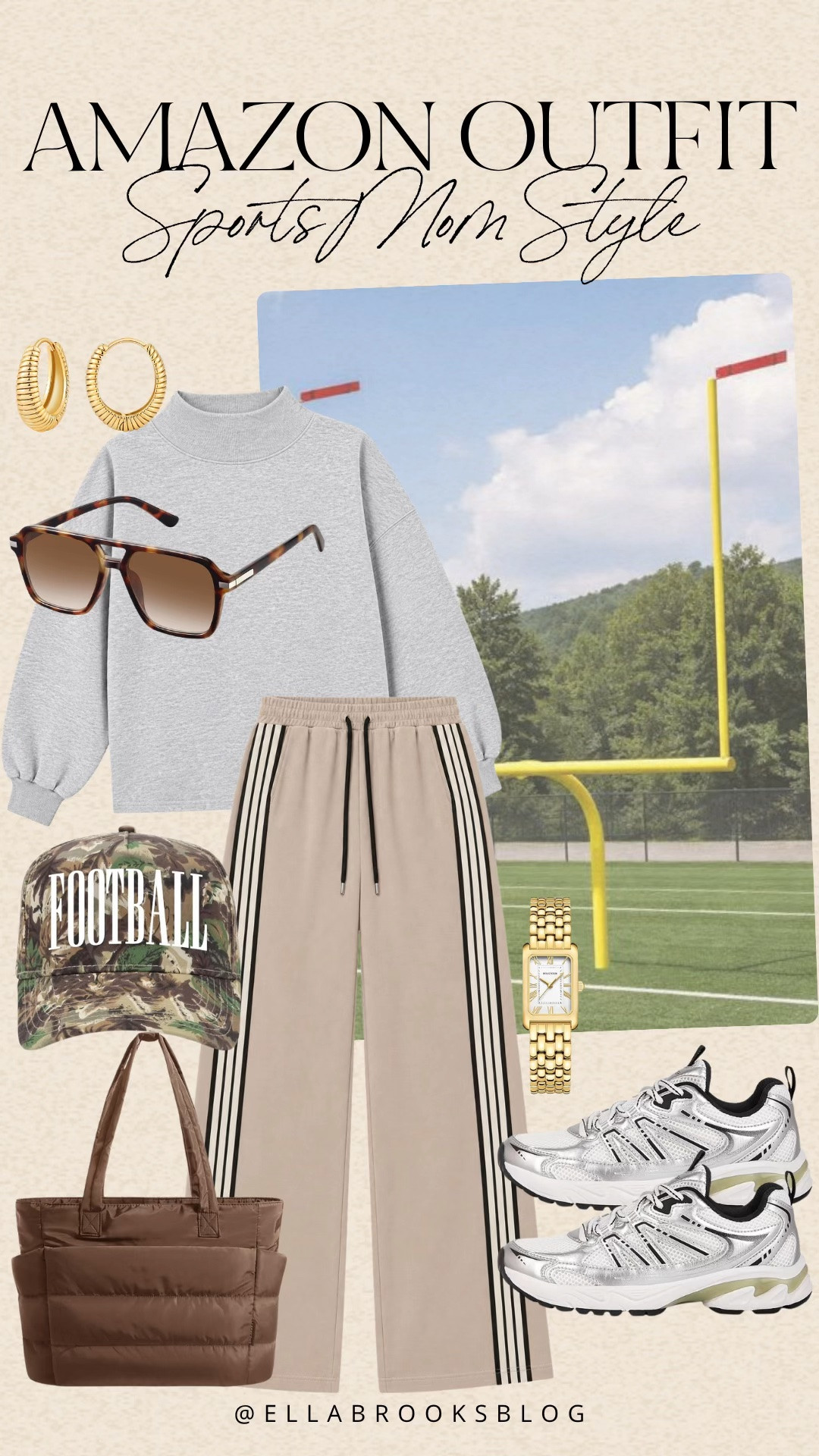 Amazon fall sports mom outfit

Athleisure, Amazon Athleisure, track pants, mom style, camo trucker hat

#LTKmomlife #LTKSeasonal #LTKootd