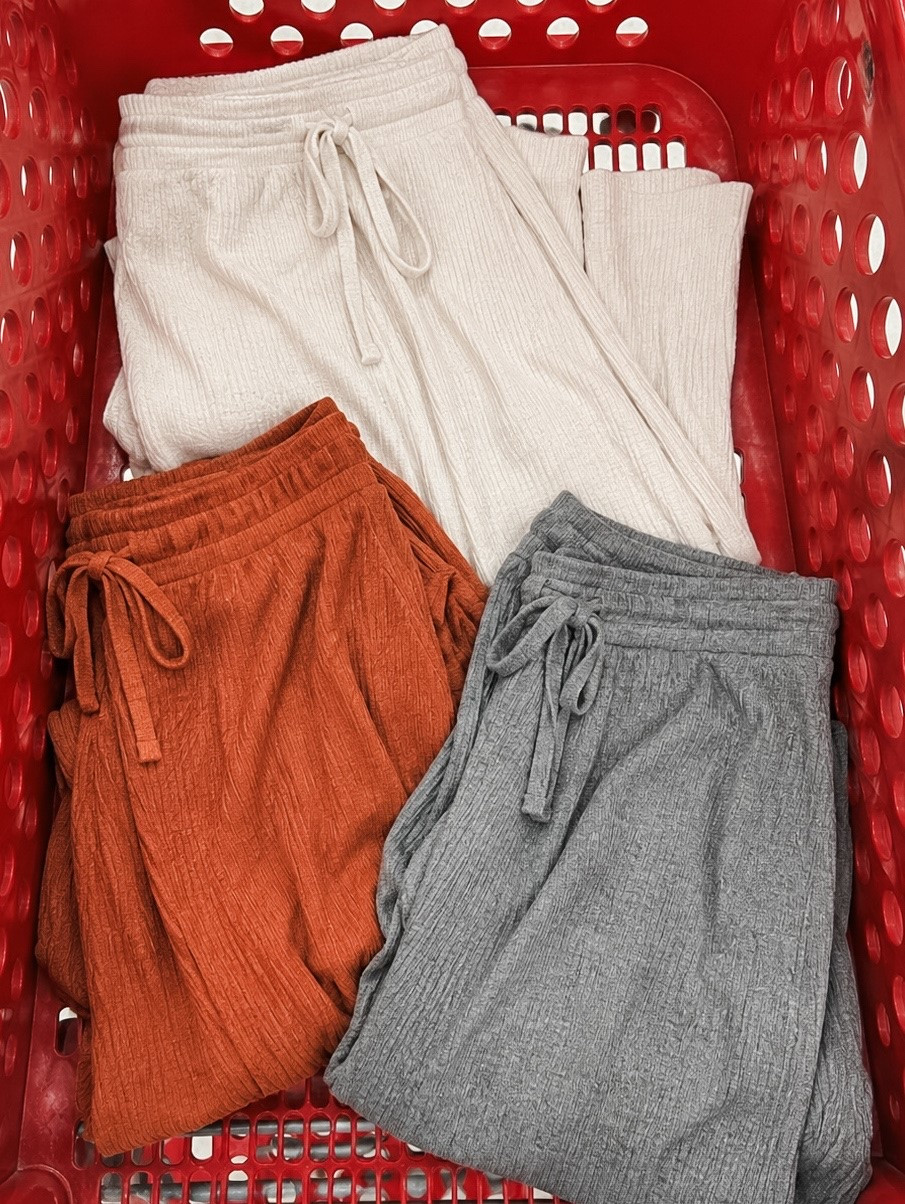 These Auden pants are SO soft and perfect for lounging.