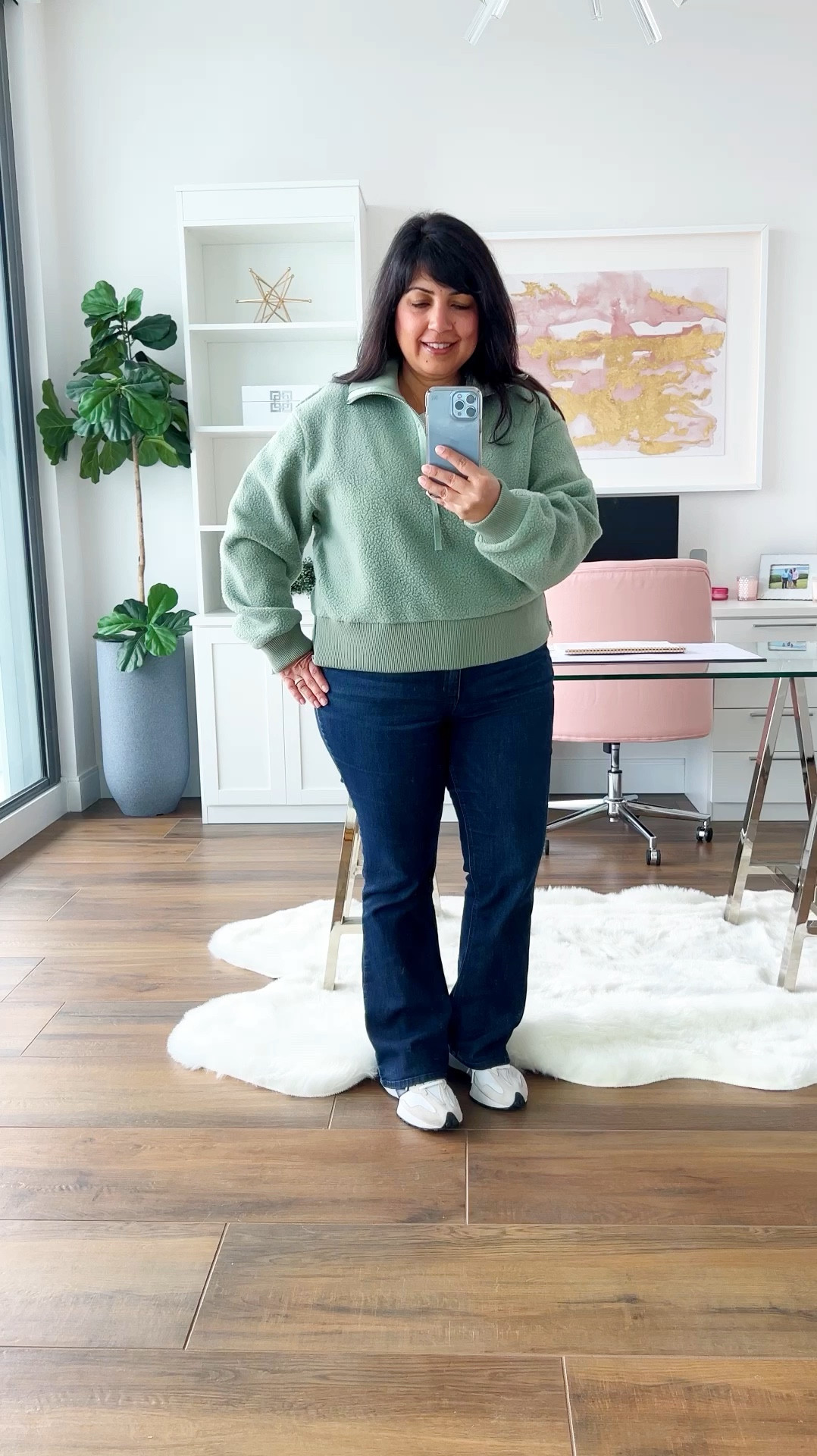 Shopbop Black Friday Sale! 25% off with code HOLIDAY. These Varley fleece pullovers don’t come on sale too often but they’re included in this sale. Great holiday gift for yourself or someone special! 

Varley fleece pullover size large. So cozy and comfy! Love the zipper details. Available in several colors but this one is my favorite! Wit and Wisdom bootcut jeans size 12 petite. New Balance 327 sneakers true to size. All of these items make great gifts for the holidays! 

#LTKGiftGuide #LTKCyberWeek #LTKWatchNow