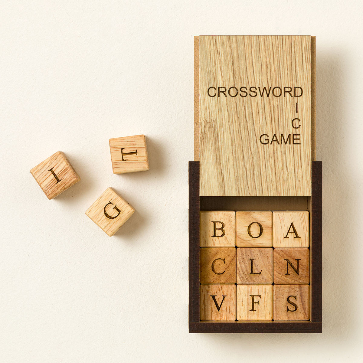 Woodle Crossword Dice Game | UncommonGoods