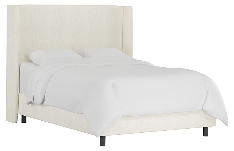 Kelly Wingback Bed | One Kings Lane