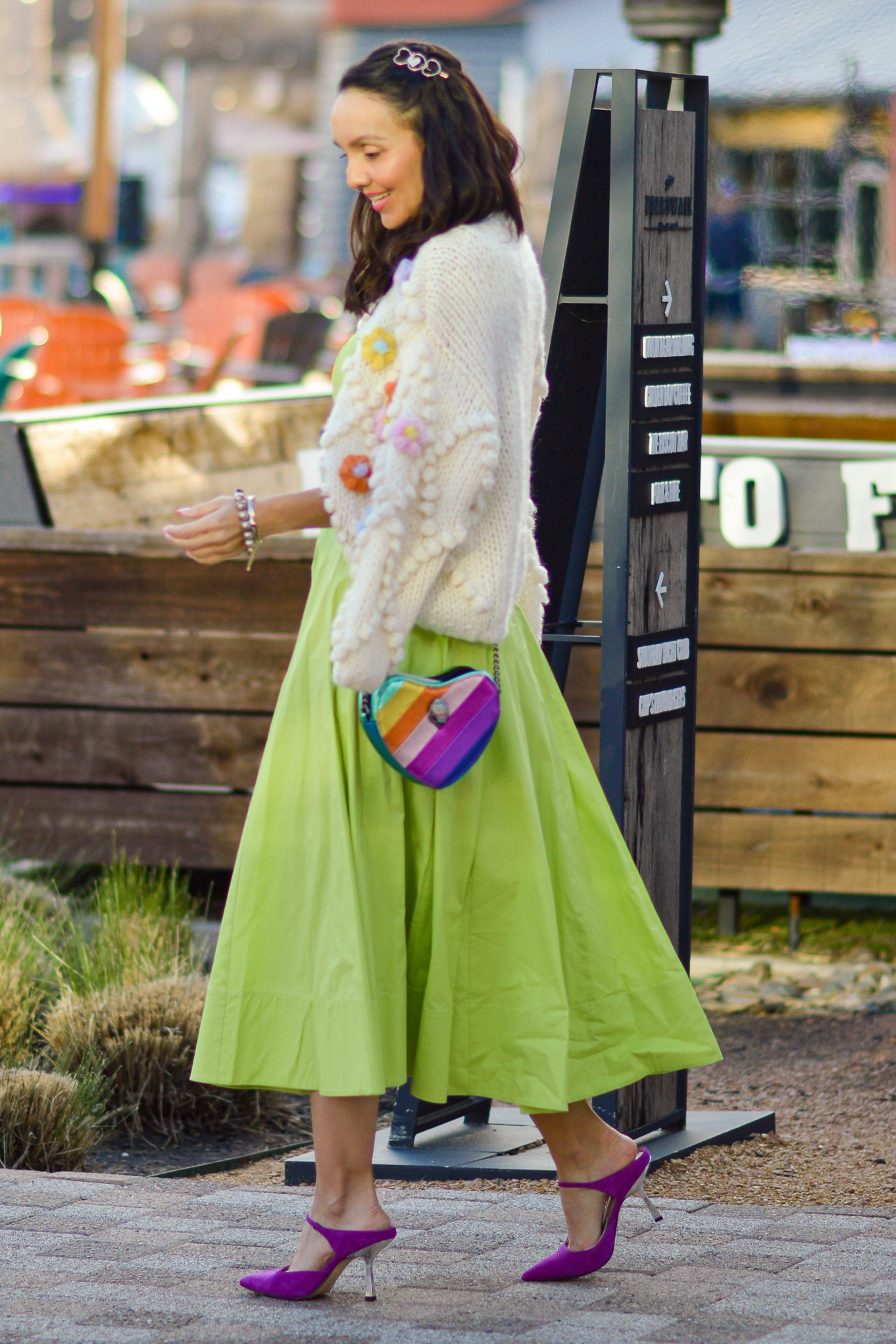 Spring Refresh! Add pops of color. Maxi dress, neon green, color block styles, STAUD dresses, elegant style. 

#LTKSale #LTKunder50