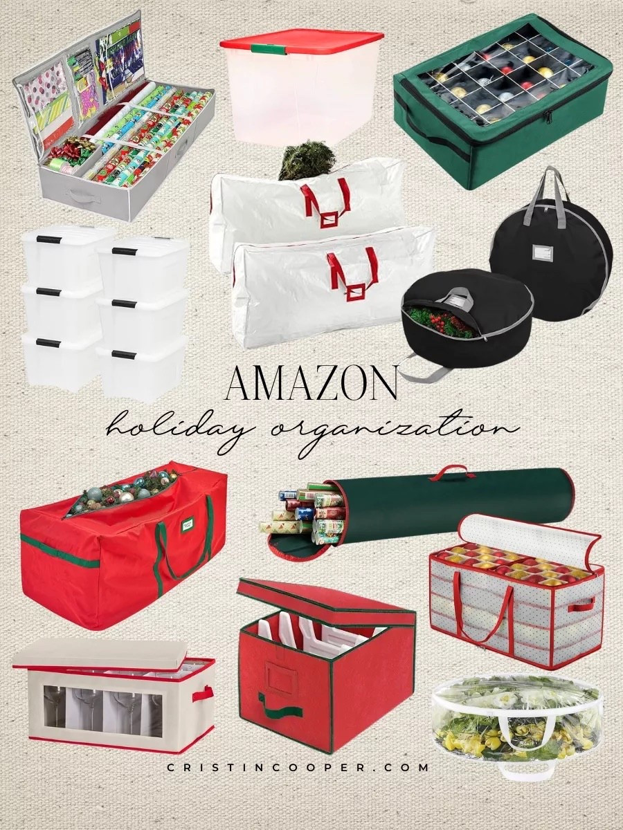 Holiday storage and organization 

#LTKHoliday #LTKSeasonal #LTKHome