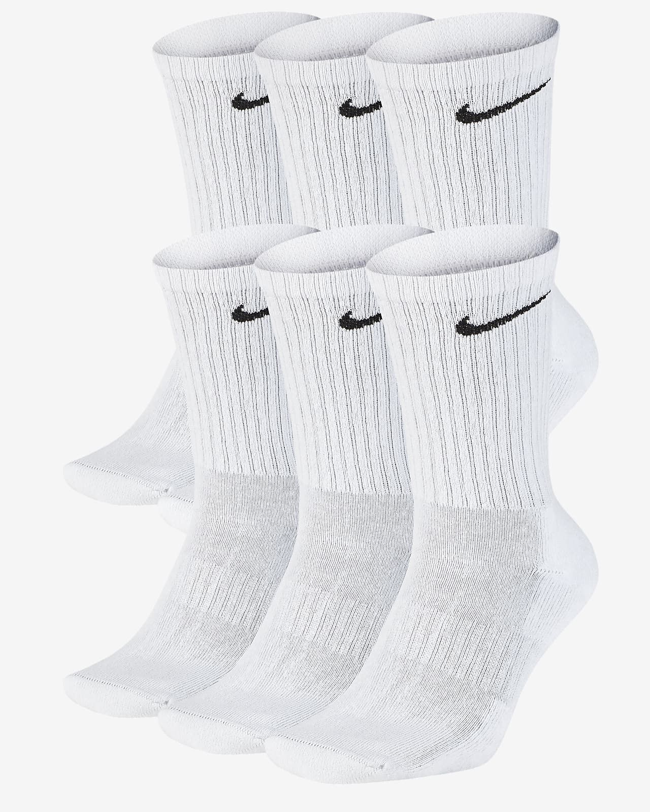 Nike Everyday Cushioned Training Crew Socks (6 Pairs). Nike.com | Nike (US)