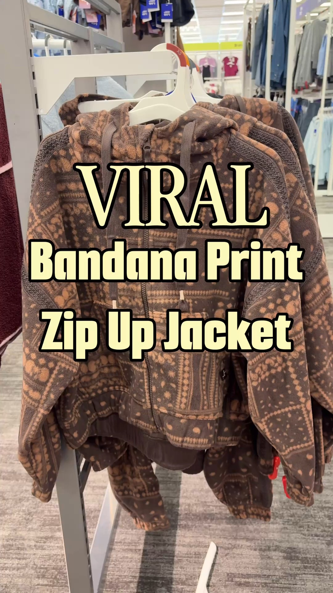 New and so cute!! Bandana print zip up jacket!! Love this one. There’s also matching leggings and a sports bra.
It’s so cozy and warm. Also available in more colors and prints

#LTKSeasonal