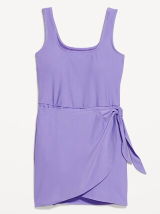 Side-Tie Swim Dress | Old Navy (CA)