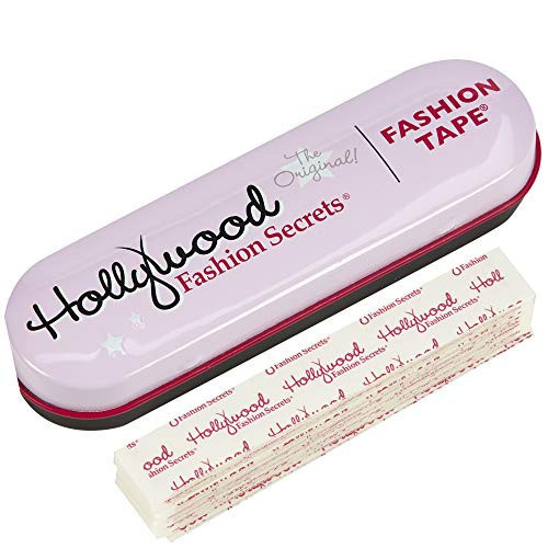 Hollywood Fashion Secrets Double Stick Fashion Tape, Seamless Style Support, Skin-Friendly Adhesive, for All Fabrics, 36-Strip Pack | Amazon (US)