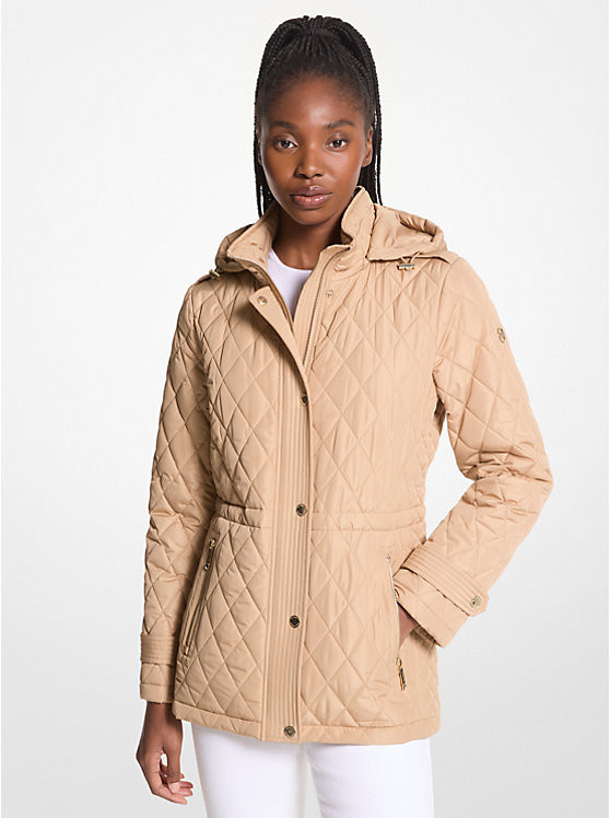 Quilted Hooded Jacket | Michael Kors US