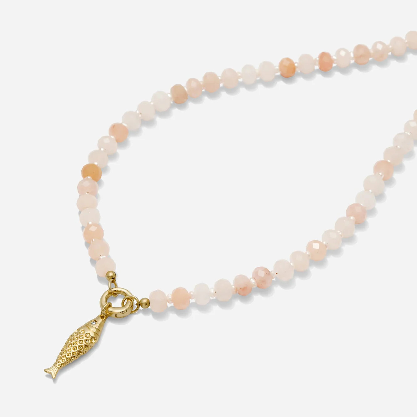 Pink Coral Fish Necklace | Katie Dean Jewelry