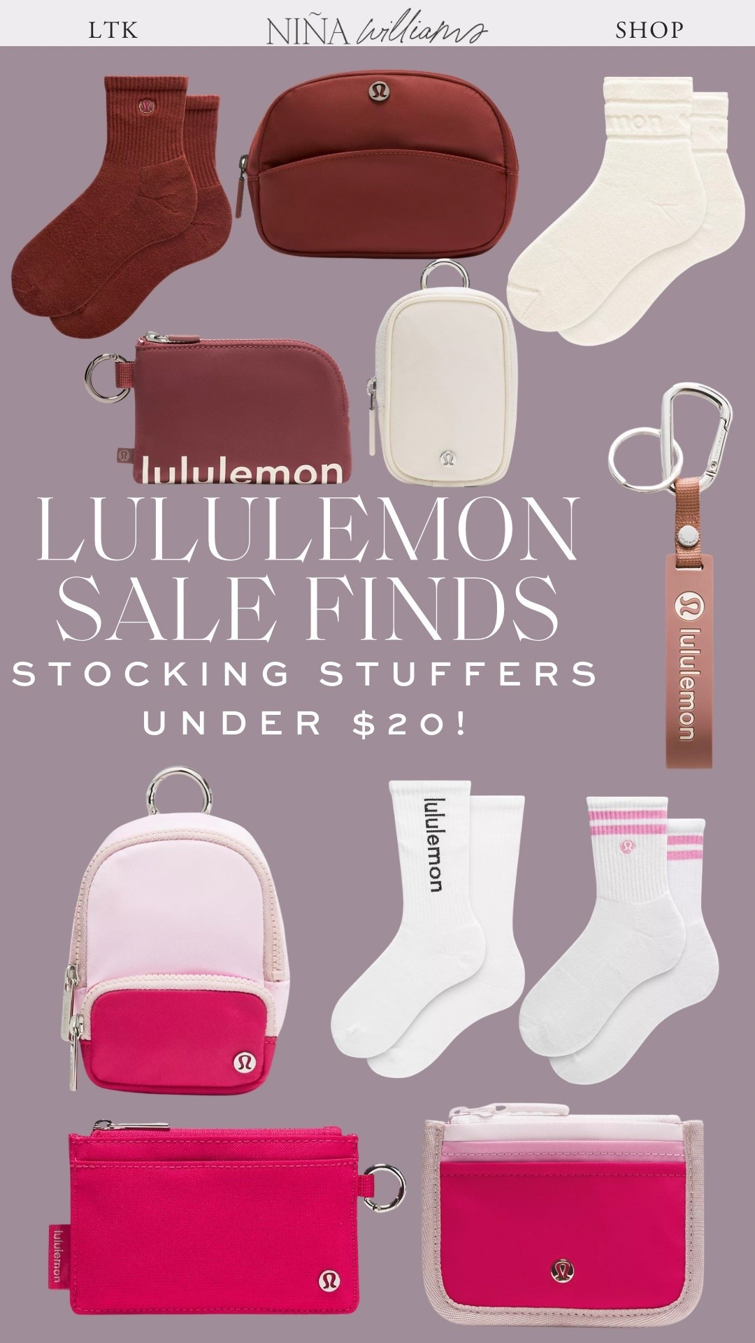 Lululemon sale finds! Under $20! Perfect stocking stuffers for teen/tween girls! Girls accessories - must have gifts for teens - gift guide for teen and tween girls

#LTKHoliday #LTKFindsUnder50 #LTKGiftGuide