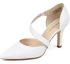 JENN ARDOR Women's Closed Toe Heels for Women 3 inch Stilettos Professional D'Orsay Pumps Sexy An... | Amazon (US)