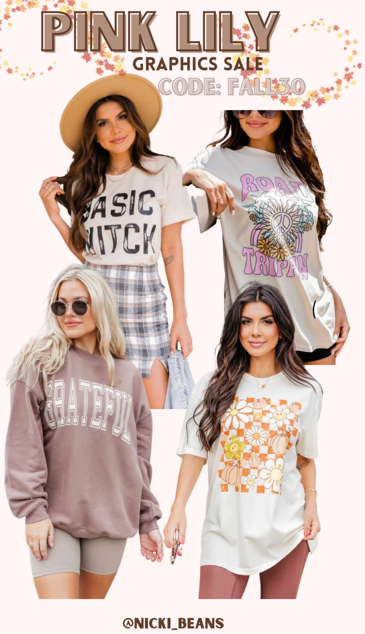 Just snagged these Pink Lily graphics 30% off with their graphics sale. 

They had SO MANY OPTIONS!! 
Game Day 🏈 
Fall 🍂
Halloween 🎃 
Teacher 🍎 
Coffee Vibes ☕️ 

#LTKsalealert #LTKSeasonal #LTKunder50