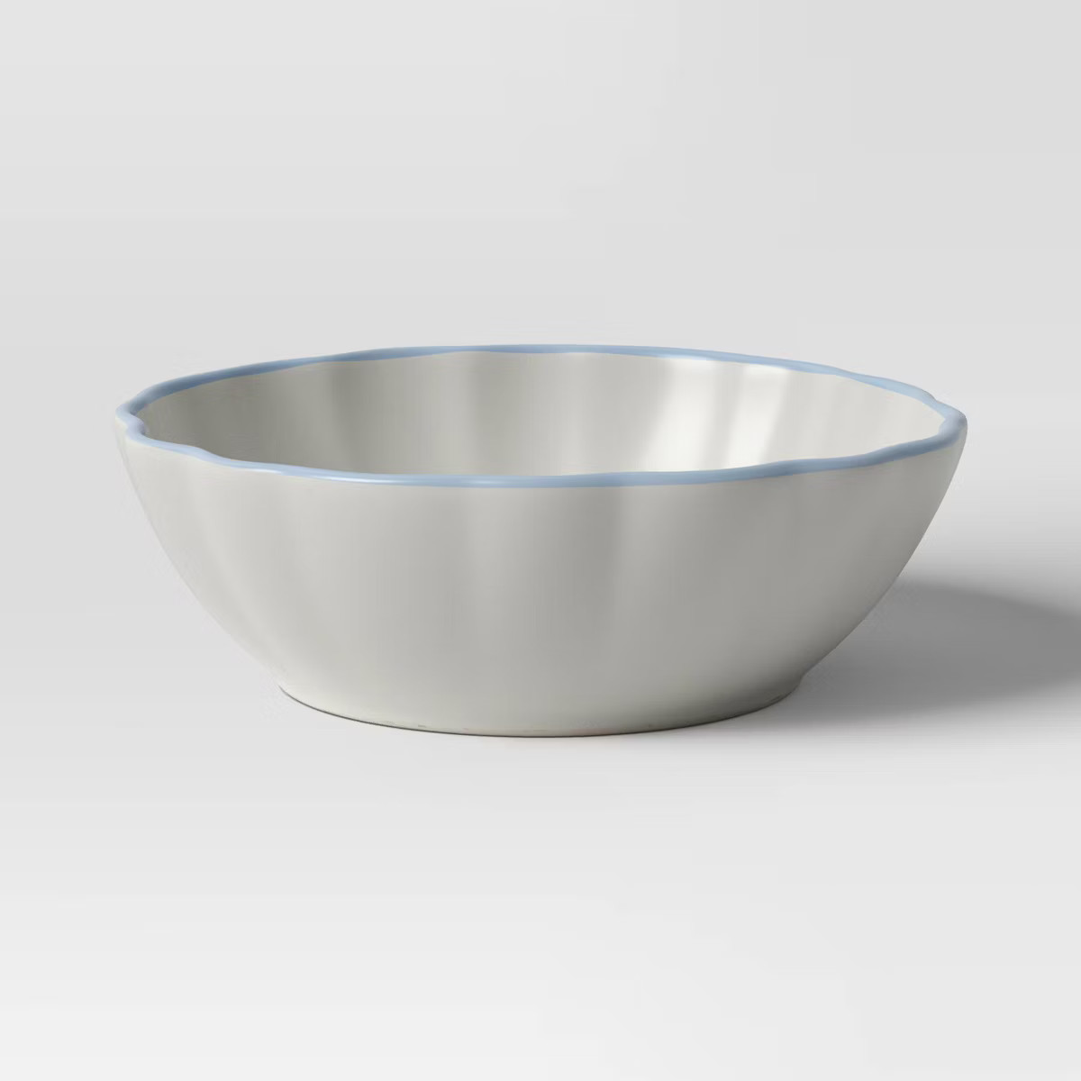 22oz Stoneware Pasta Bowl Gray - Threshold™ | Target