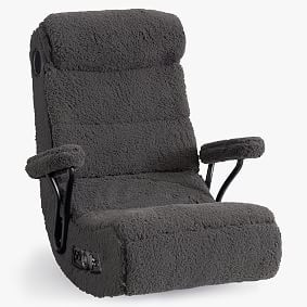 Sherpa Charcoal Gaming Chair | Pottery Barn Teen
