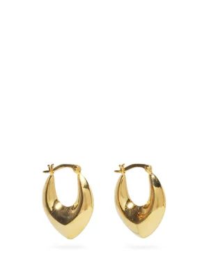 Clio 18kt gold-plated hoop earrings | Matches (US)