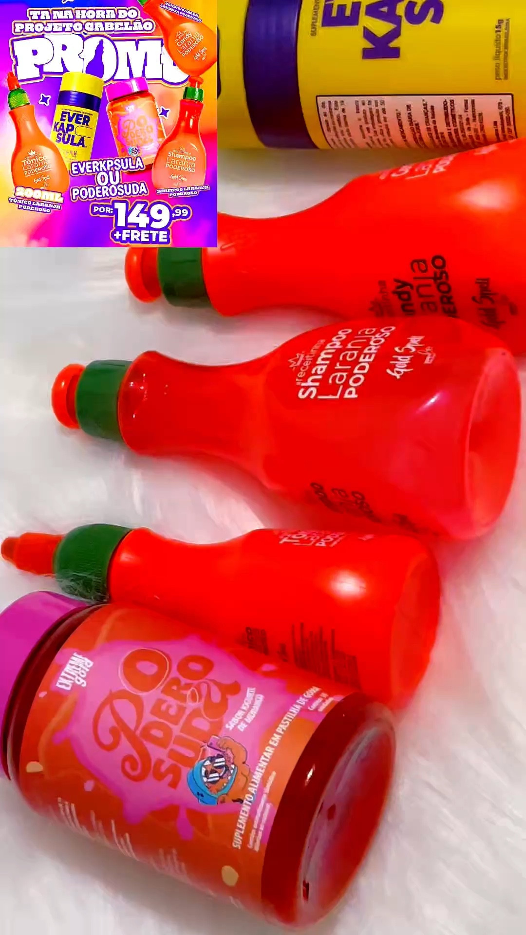 Kit capilar por menos de R$149,99+ frete!! Tônico laranja poderoso (fórmula mais potente e concentrada) + shampoo + condicionador + vitamina capilar da sua escolha (poderosuda gominha sem açúcar ou everkapsula, em cápsula tradicional) ✨ 

Grupo vip do whats: https://chat.whatsapp.com/KmRYJ1kntxKAYFOZ5DEkpr?mode=gi_t 
Grupo vip do insta: https://www.instagram.com/channel/AbbwU-pOy6Nh41cj/?igsh=MXc0OTNrZzl0Y3c3Mw== 
#tonicopoderoso #goldspellcosmeticos #quedacapilar #crescimentocapilar #dicadecabelo 

#LTKpromo #LTKbrasil #LTKbeleza