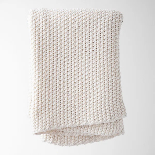 Knitted Throw Blanket | Wayfair North America