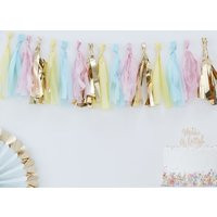 Pastel Tassel Garland Colorful Rainbow Unicorn Party Decoration Hanging Fringe Banner Birthday Baby  | Etsy (US)