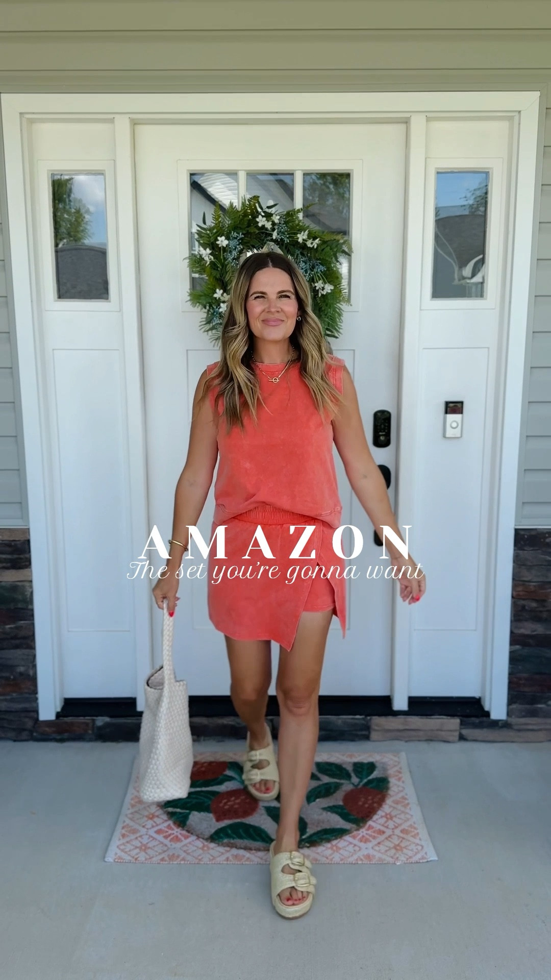 Love this shorts set. Perfect for now while it’s still HOTTT! Cute with a Jean jacket for cooler days. Fits true to size. 

#LTKOver40 #LTKStyleTip #LTKSaleAlert