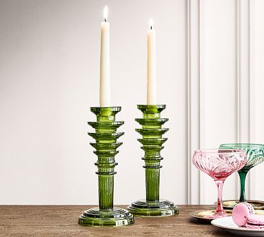 Wicked Emerald City Candle Holder | Pottery Barn (US)