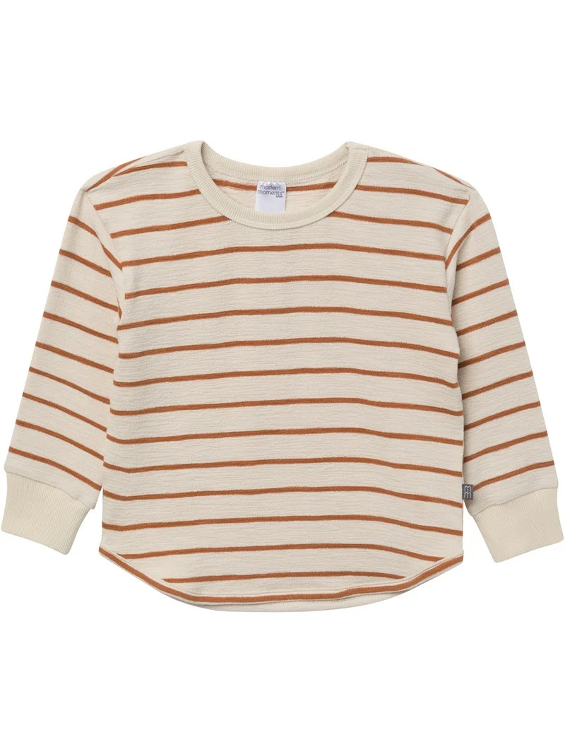 Modern Moments by Gerber Toddler Boy Long Sleeve Top and Pant Set, Sizes 12M-5T | Walmart (US)