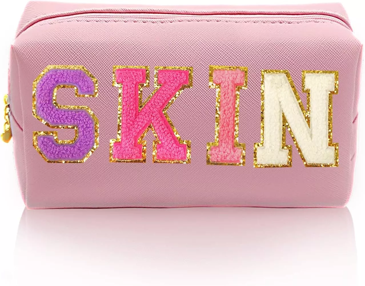 DUPE Colorful Letter Cosmetic Bag … curated on LTK